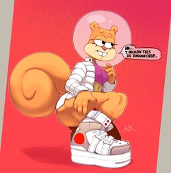 [SixSidesOfHead] Sandy Cheeks (Spongebob Squarepants)