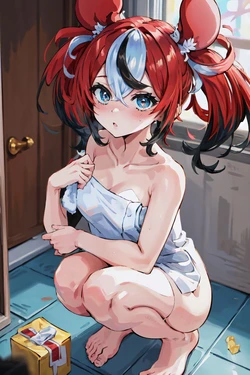 [✓]#ハコス・ベールズ Baelz-ベールズ - Gaxneira的插畫 - pixiv [AI Generated]