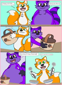 [Virus 20] Brittany and Rocky WeightGain Comic (Complete)