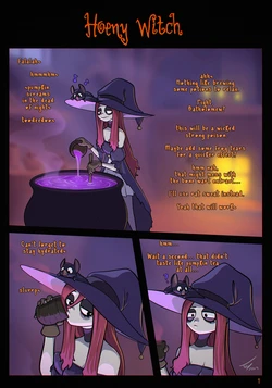 [TobyArt] Horny Witch (Futa)