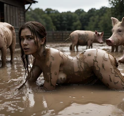 Pigsty [AI Generated]