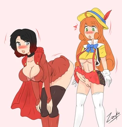 [Zronku] Ruby and Penny's Halloween