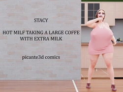 Picante3d - Drinking Coffee With Extra Milk (English)