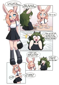 [Unoroute (UnoUsaya)] She Doesn't Gain Weight