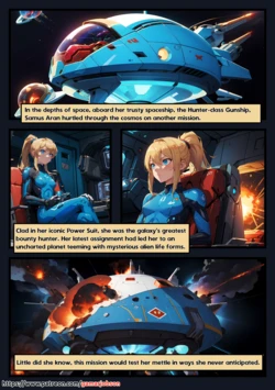 [Gamarjobson] Samus Trouble [AI Generated Comics]