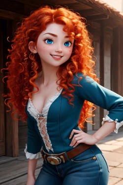 Merida (Brave) - GenetierfectionAI [AI Generated]