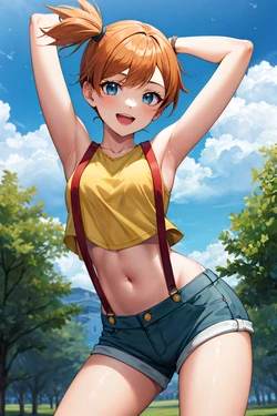 Sephiaton - Pokemon - Misty [AI Generated]