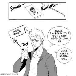 [Procyon Star)]Rukia's new phone[Bleach)