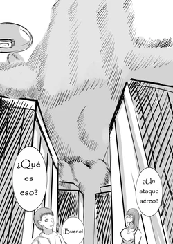 [gabbit] Homemade comic Alien Woman Attacks the City (Spanish)