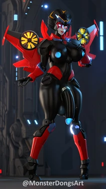 [Monster Dongs Art] Shy Windblade (Transformers)