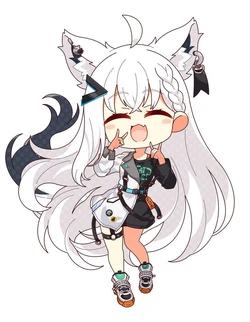 Shirakami Fubuki and 7_08 _ Danbooru