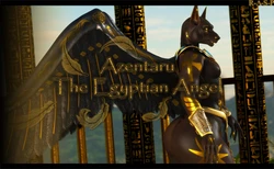 Azentaru The Egyptian Angel (MoonArgonian)
