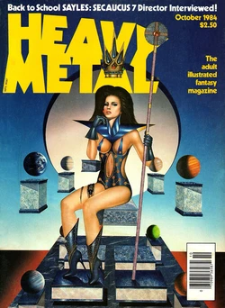 Heavy Metal October 1984