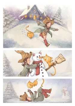 Pepper&Carrot Episode 5: Special holiday episode (Textless)