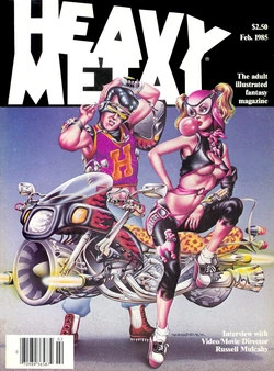 Heavy Metal February 1985