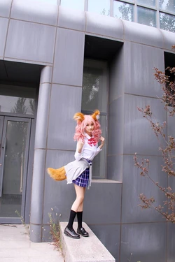 未小寻 - 制服兽耳双马尾玉藻前FATE