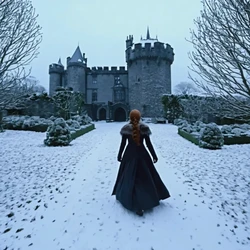 Daenerys Targaryen and Sansa Stark (Textless) [AI Generated]