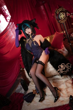 [Momoko葵葵]碧蓝航线柴郡 音乐绚烂CaitSith