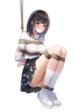 [AI Generated] 花柄スカートつづき