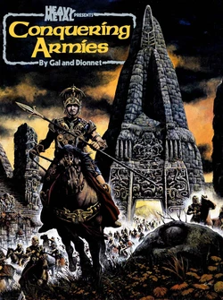 Heavy Metal Presents 1978 Book Conquering Armies