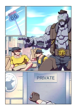 [Bokuman] Ashe x Mei (Overwatch) [English][incomplete]