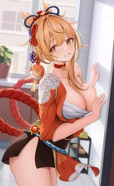 [Arayuki] Yoimiya kitchen (Genshin Impact)