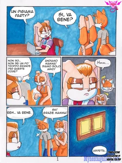 [Loshon] Sleepless Sleepover (Sonic The Hedgehog) [Italian]