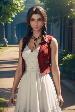 ANGELLIGHT - Aerith Gainsborough (Textless) [AI Generated]