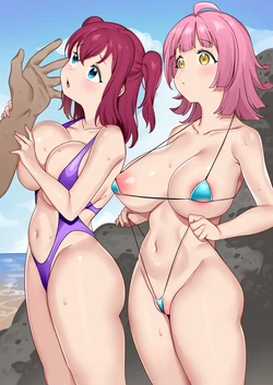 [tem10] RUBY & RINA 01 (Love Live! Nijigasaki High School Idol Club, Love Live! Sunshine!!)