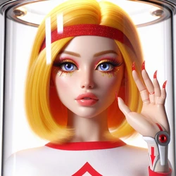 Eric and Crystal Pelham of New Wave-Worm/Parahumans [Ai Generated]