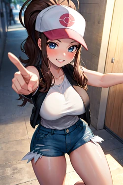 Sephiaton - Pokemon - Hilda [AI Generated]