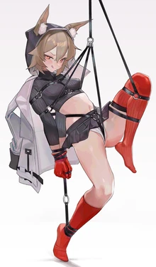 [guangmi] 可可爱爱肉肉腿坏兔子