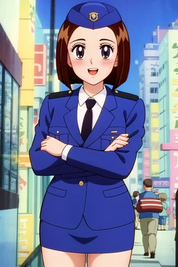★PATREON★ [xurockies] Rika Saotome（KochiKame）[AI Generated]