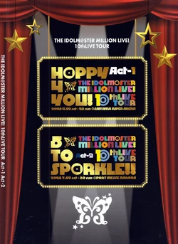 THE IDOLM@STER MILLION LIVE! 10thLIVE TOUR Act-1 & Act-2 Official Pamphlet  (THE IDOLM@STER MILLION LIVE!)