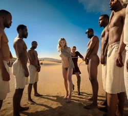 [AI Generated] girls and blacks