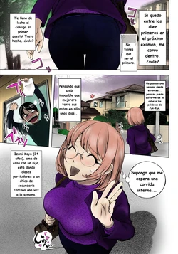 [Kon-Kit] Ane Milk (KayaNetori Kaya-Nee Series Aizou Ban) [Spanish] [Decensored] [Colorized]