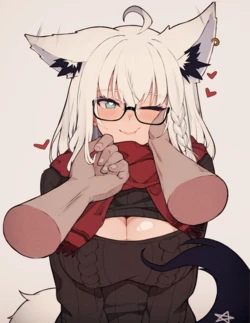 [varniskarnis] Shirakami And Kurokami Fubuki (Hololive)