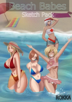 [Rokka] Beach babes Vore sketch pack