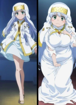 茵蒂克丝肥满化【AI Generated】(Toaru Majutsu no Index)