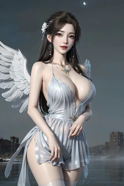 [AI Generated]完美世界 清漪 天使