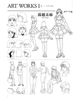 Perfect Blue Settei Art Works I + II