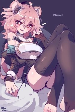 Arknights Gravel commission collection