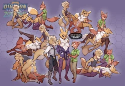 [Luraiokun] Fox McCloud x Renamon x Nick Wilde