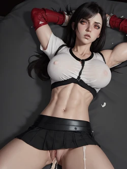 Tifa Lockart Lying After Sex - AI Generated