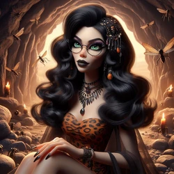 Worm Caveman-Parahumans (ai generated)