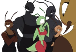 [Idolomantises (Mothmilfs)] Mantis Harem & "Yeah I Can Take Them"