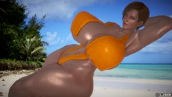 【FIRE ON】Enjoy the beach with Lisa