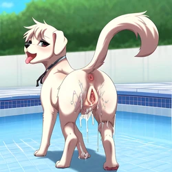 Fur Skirts 9 (Feral Furry Hentai) [AI Generated]
