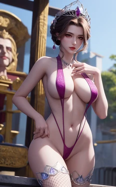 [AI Generated]斗罗大陆 比比东弹弓内衣