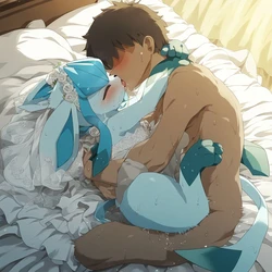 [Keeto] Glaceon x Trainer (Pokemon) [Ai Generated]